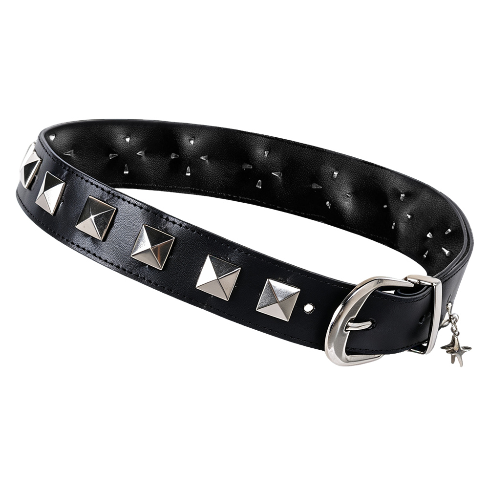 Leather Bracelet - Kostium Billie Doe dla dorosłych, pasek,