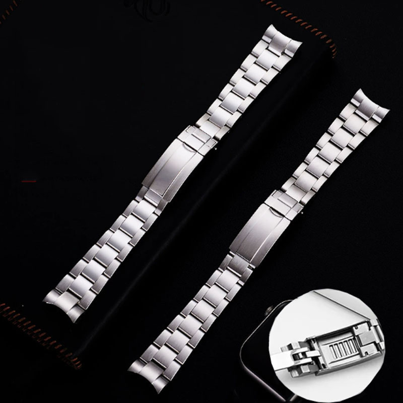 Jewelry Rolex Watches - Metalowa bransoleta do zegarka Oyster ze