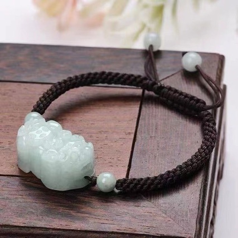 Jewelry & Watches Review - Naturalna bransoletka z jadeitu klasy A