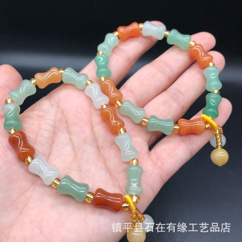 Naturalny awenturyn bambusowy, – Jewelry & Watches Review recenzja i cena