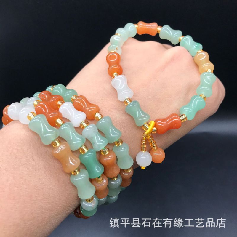 Naturalny awenturyn bambusowy, – Jewelry & Watches Review recenzja i cena