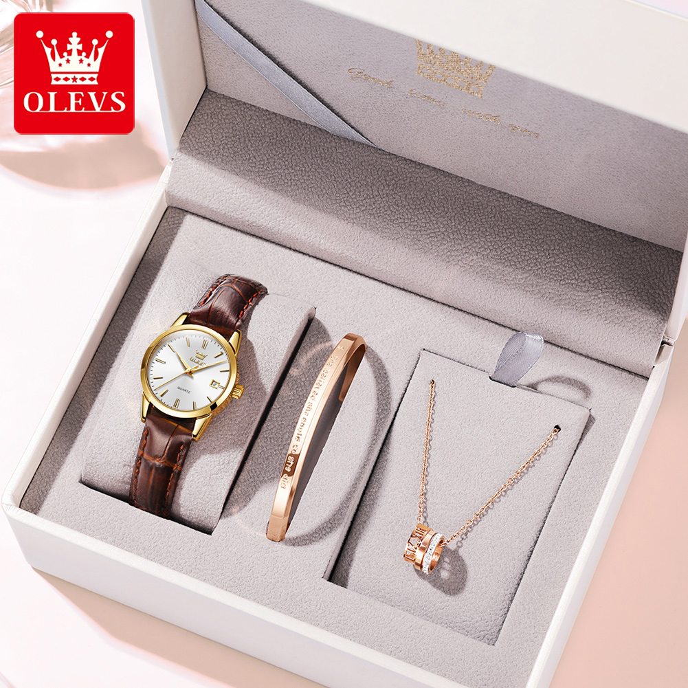 OLEVS Zegarek 6898 Damski Oryg – Leather Bracelet recenzja i cena