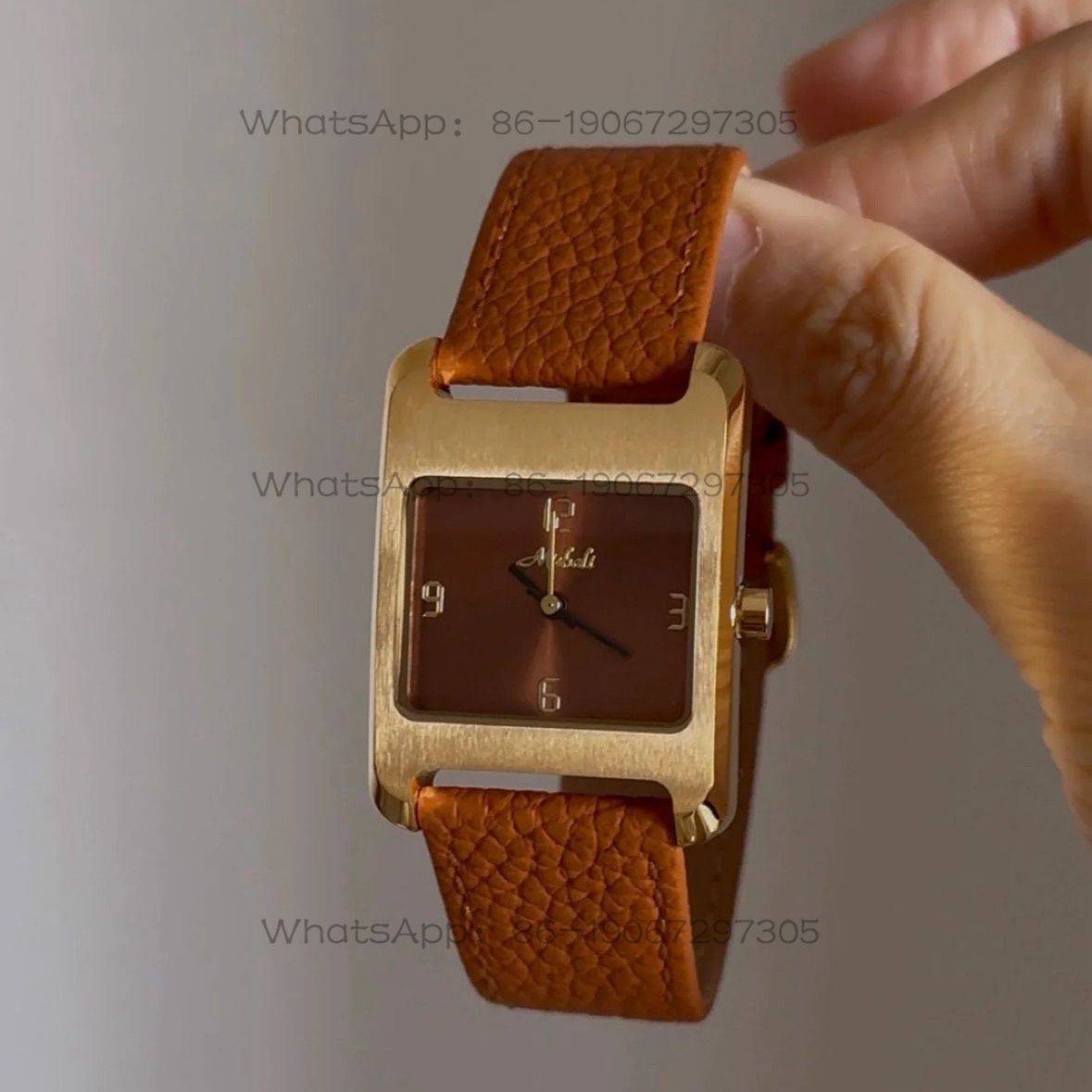 Zegarek damski ze skóry premiu – Leather Bracelet recenzja i cena